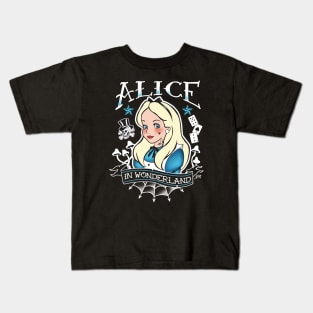 Alice in Wonderland Kids T-Shirt